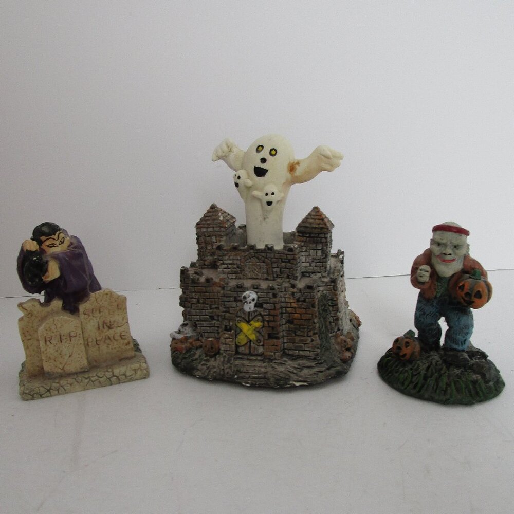 lot of miniature creepy figurines